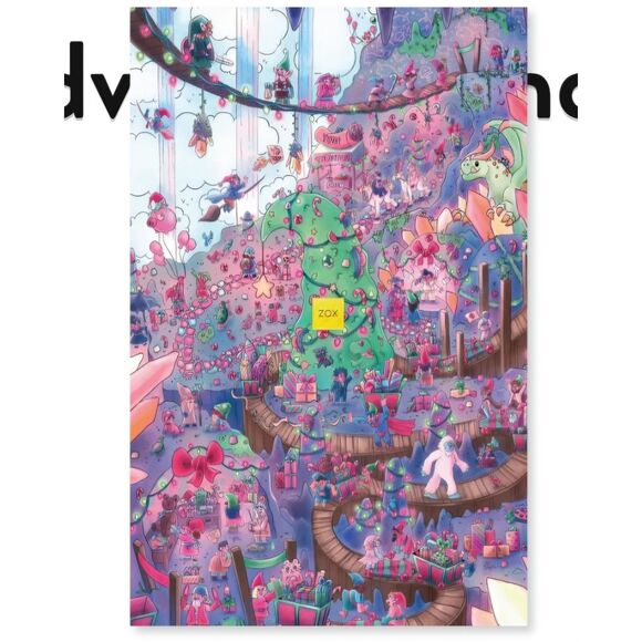 ZOX "COMFORT & JOY" #1634 ADVENT DAY 4 NEW MED INTERACTIVE SNOWFLAKE WRISTBAND - Picture 2 of 12